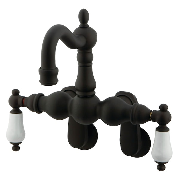 Wall-Mount Clawfoot Tub Faucet, Oil Rubbed Bronze, Tub Wall Mount
