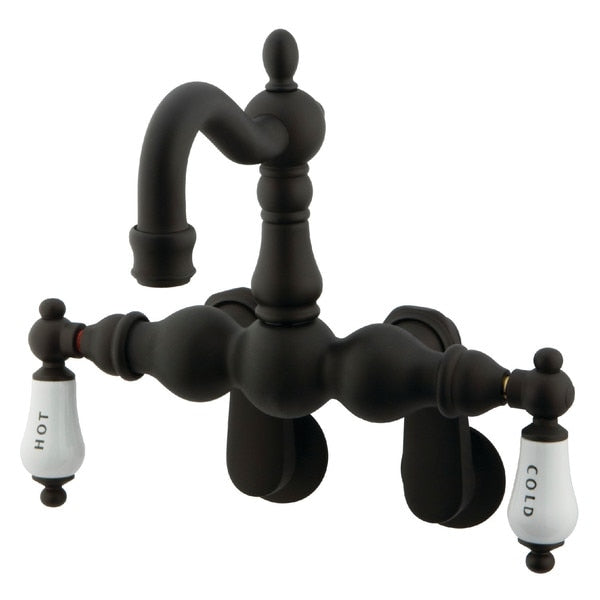 Wall-Mount Clawfoot Tub Faucet, Oil Rubbed Bronze, Tub Wall Mount