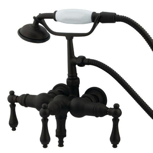 Wall-Mount Clawfoot Tub Faucet, Oil Rubbed Bronze, Tub Wall Mount