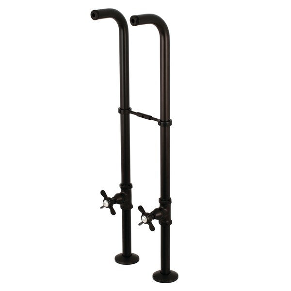 CC266S5BEX Freestanding Supply Line with Stop Valve & Handle