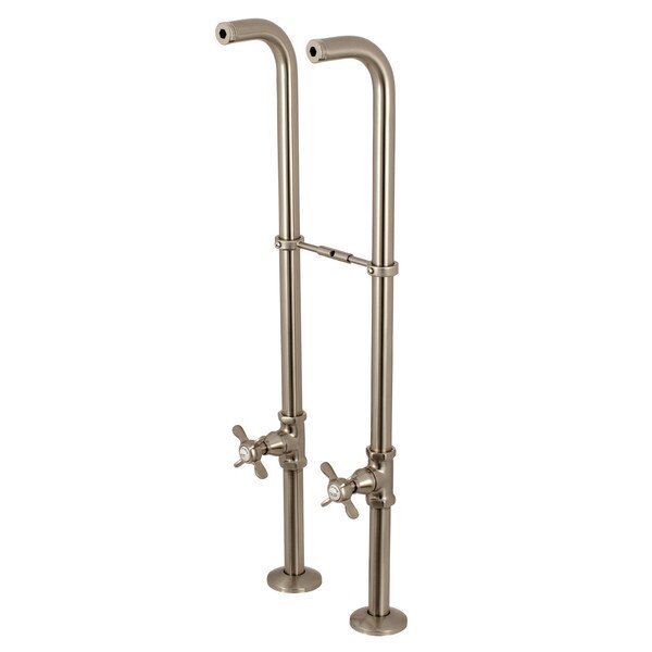 CC266S8BEX Freestanding Supply Line with Stop Valve & Handle