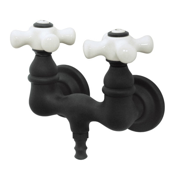 Wall-Mount Clawfoot Tub Faucet, Oil Rubbed Bronze, Tub Wall Mount