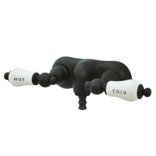 Wall-Mount Clawfoot Tub Faucet, Oil Rubbed Bronze, Tub Wall Mount