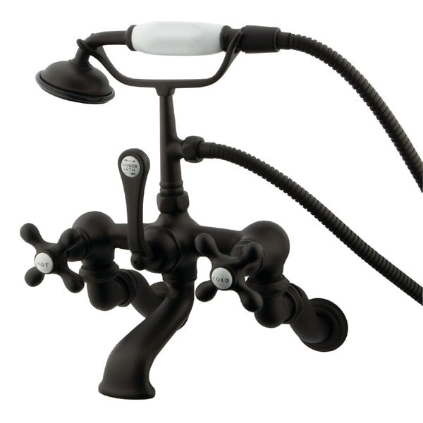 Wall-Mount Clawfoot Tub Faucet, Oil Rubbed Bronze, Tub Wall Mount