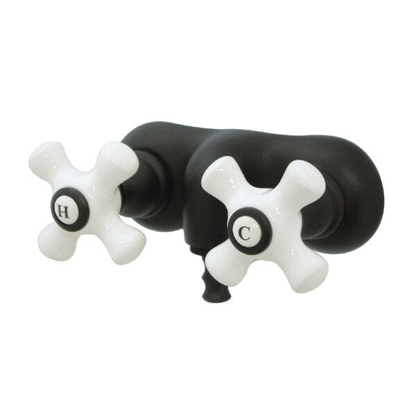 Wall-Mount Clawfoot Tub Faucet, Oil Rubbed Bronze, Tub Wall Mount