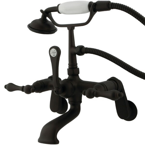Wall-Mount Clawfoot Tub Faucet, Oil Rubbed Bronze, Tub Wall Mount