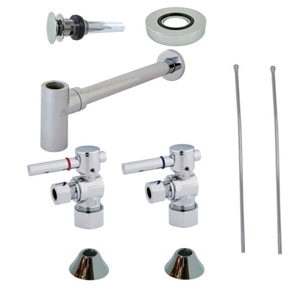 CC53301DLVOKB30 Plumbing Toilet Trim Kit with Drain & Bottle Trap
