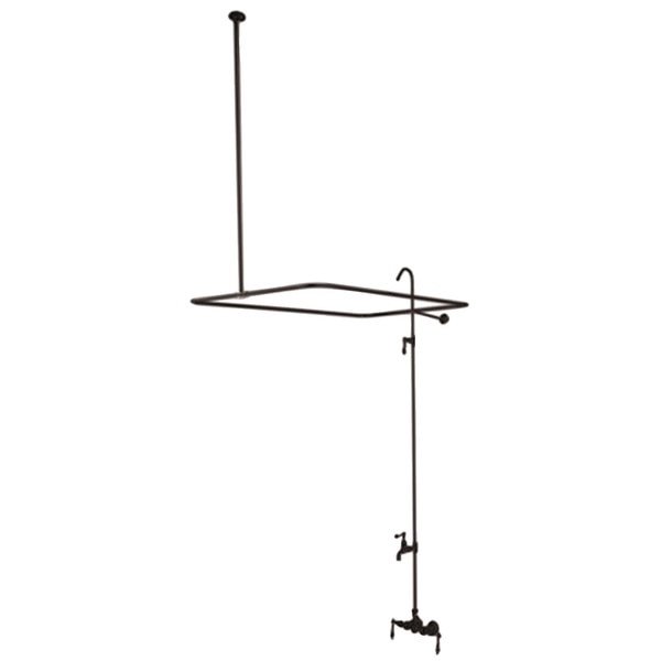 Wall-Mount Clawfoot Tub Faucet, Oil Rubbed Bronze, Tub Wall Mount