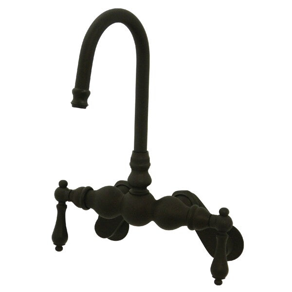 Wall-Mount Clawfoot Tub Faucet, Oil Rubbed Bronze, Tub Wall Mount