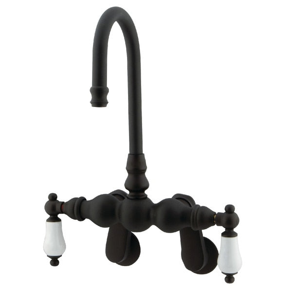 Wall-Mount Clawfoot Tub Faucet, Oil Rubbed Bronze, Tub Wall Mount
