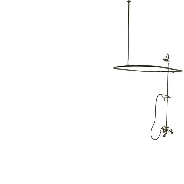 CCK1145PX Clawfoot Tub Package with Porcelain Cross Handles