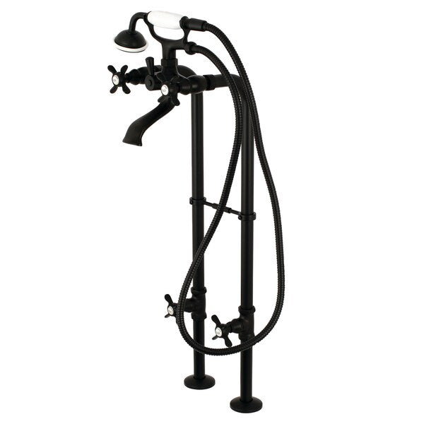 Freestanding Tub Faucet, Matte Black, Freestanding