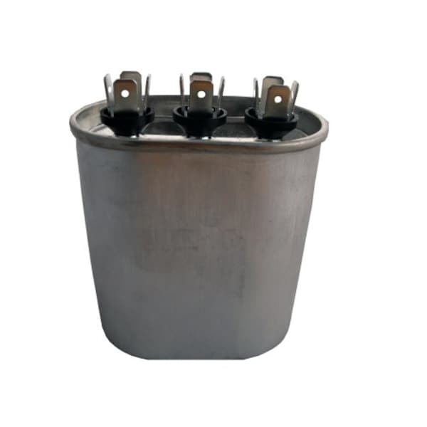 Oval Dual Run Capacitor, CD40+7.5X370