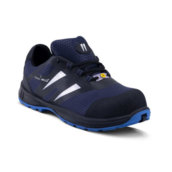 Ceres S3 Men's Safety Shoe, Oil-Resistant, Blue, Size 7