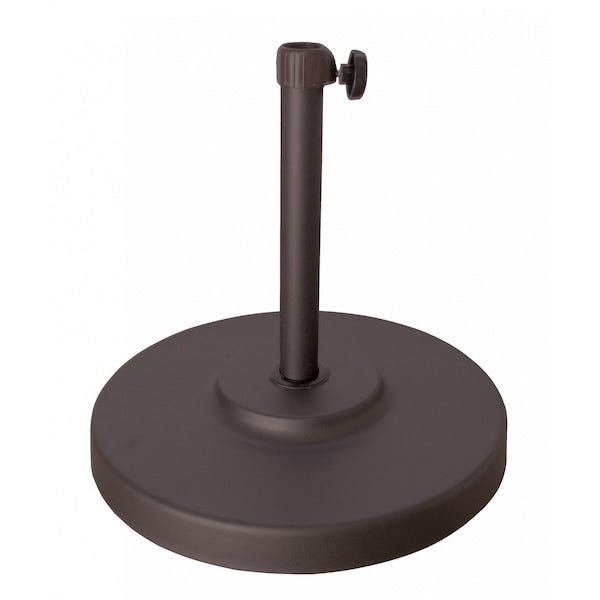 Umbrella Base, Steel Cover, Concrete Cente
