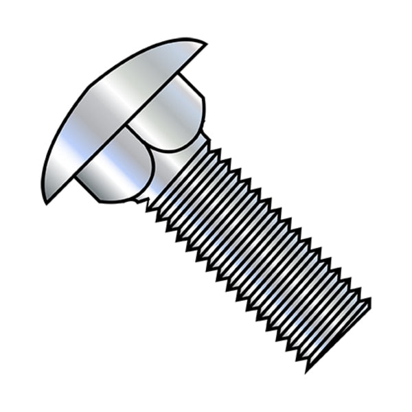 5/16-18X1/2 BOLT CARRIAGE FULL THRD ZINC