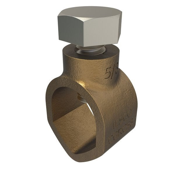 Permaground Bronze Ground Rod Clamp, PK5