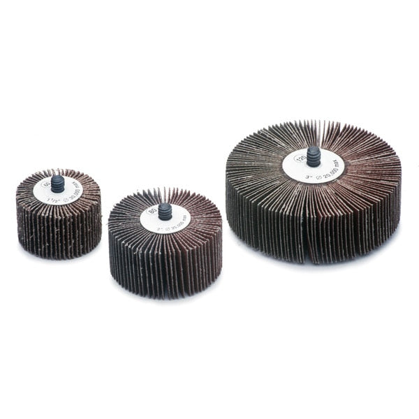 Flap Whl, 3x1x1/4-20, A/O, 40G