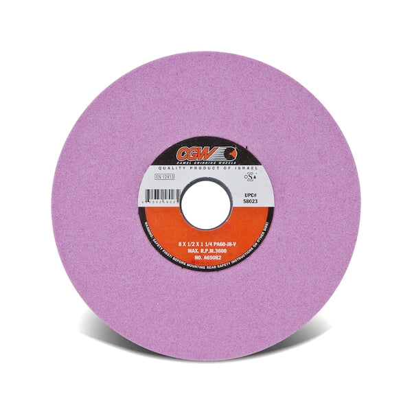 Grinding Whl, 8x.5x1-1/4, T1, PA46-J8-V