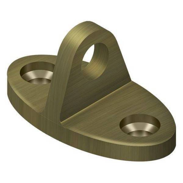 Cabin Swivel Hook Eye Antique Brass