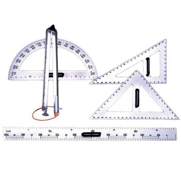 Chalkboard Drawing Instrument, Protracto