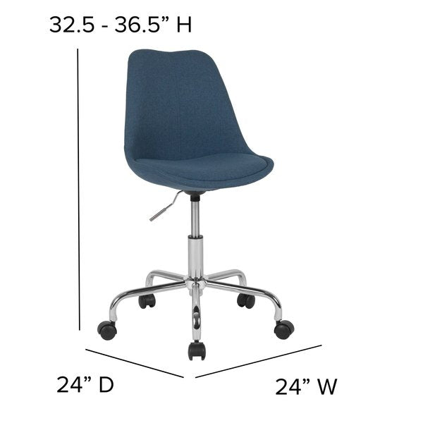 Fabric Task Chair, 17-1/2