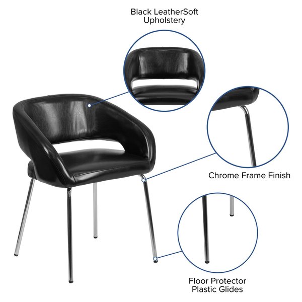 Side Reception Chair, 21-3/4