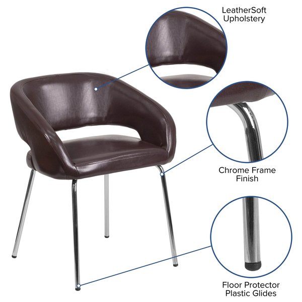 Side Reception Chair, 21-3/4