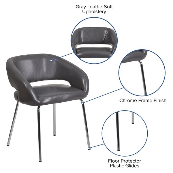 Side Reception Chair, 21-3/4