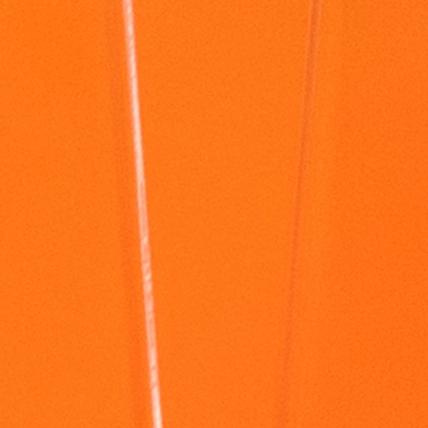 Metal Chair with Arms, Orange