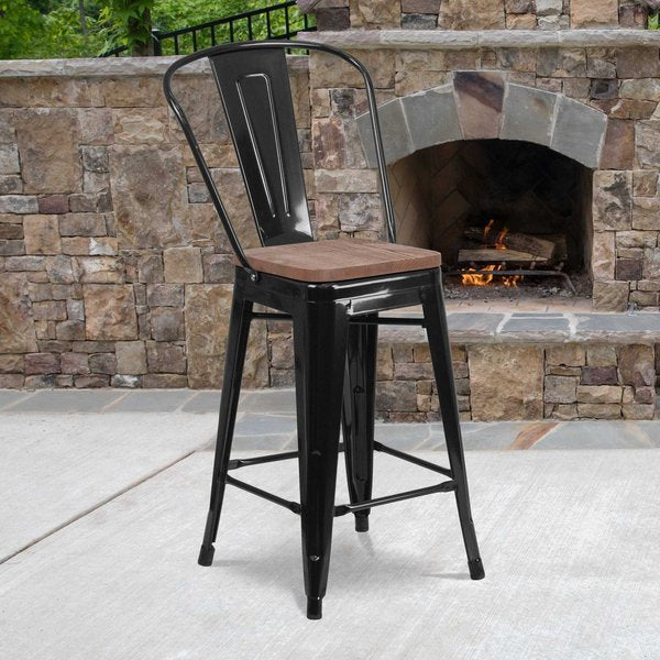 Metal Counter Stool, 24