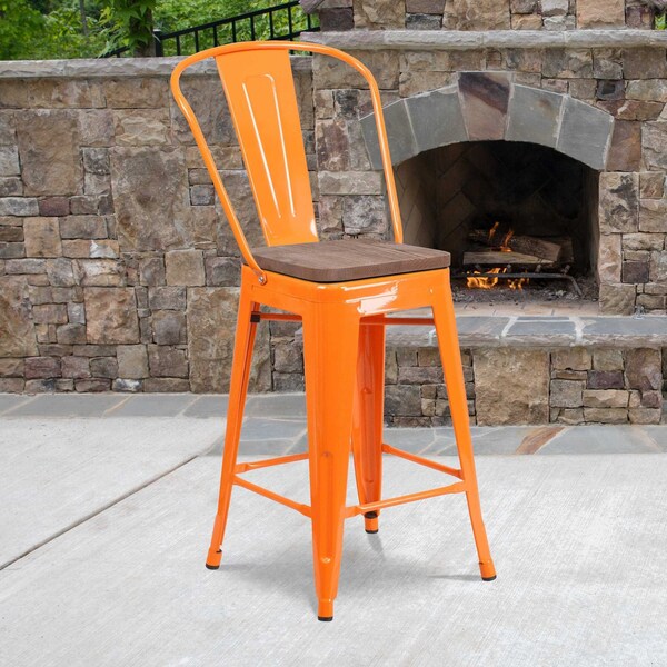 Metal Counter Stool, 24