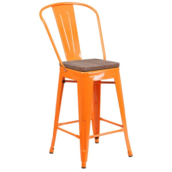 Metal Counter Stool, 24