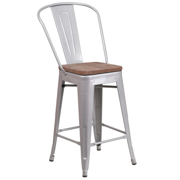 Metal Counter Stool, 24