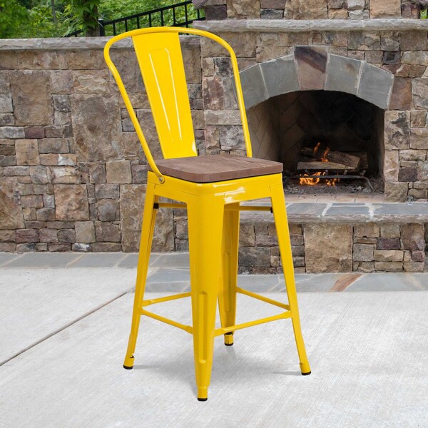 Metal Counter Stool, 24