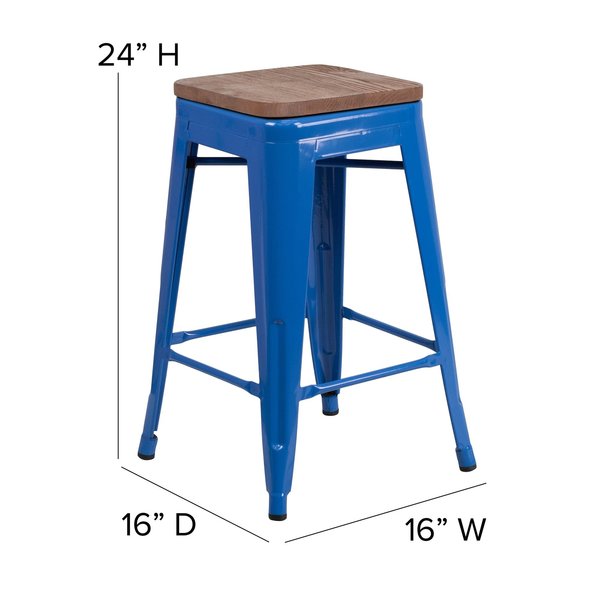 Metal Counter Stool, 24