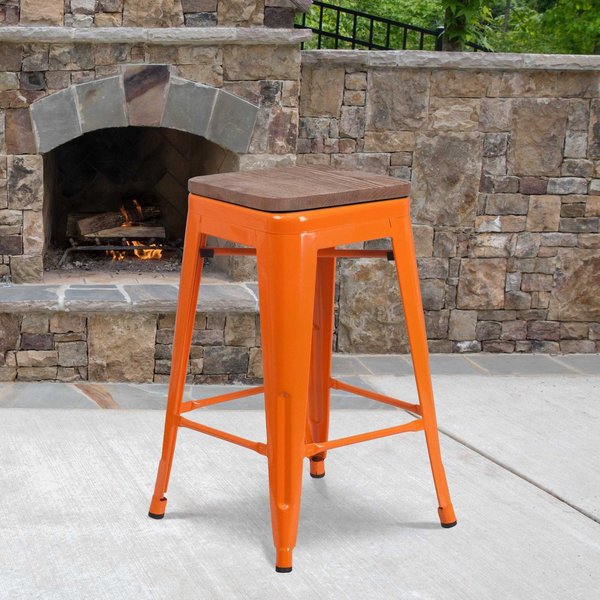 Metal Counter Stool, 24