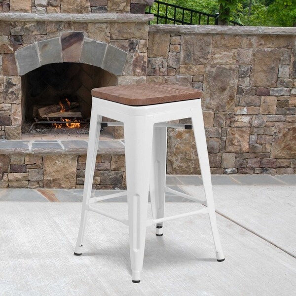 Metal Counter Stool, 24