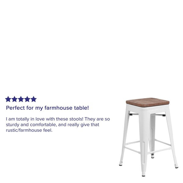 Metal Counter Stool, 24