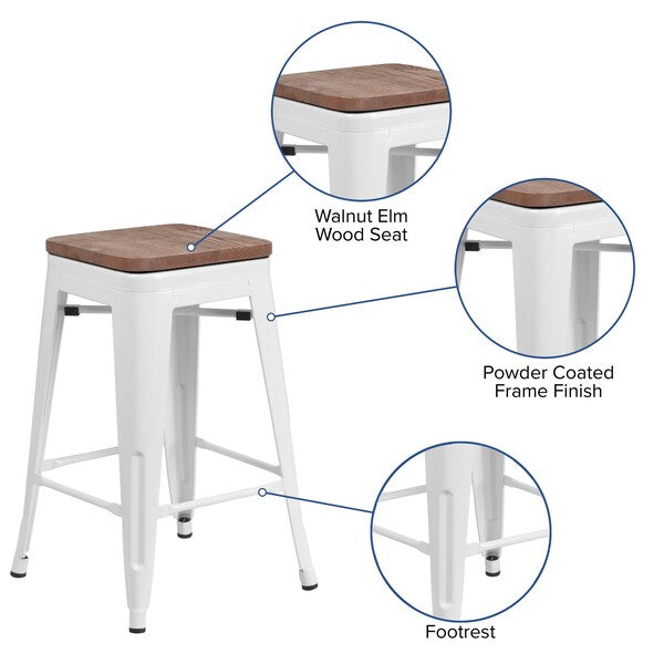 Metal Counter Stool, 24