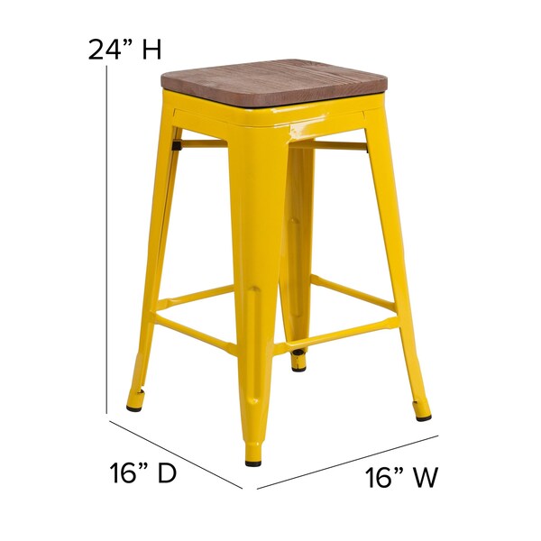 Metal Counter Stool, 24