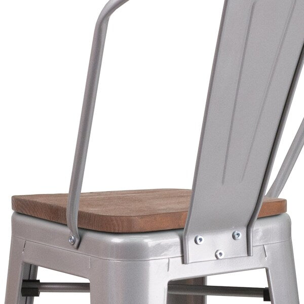 Metal Barstool, 30