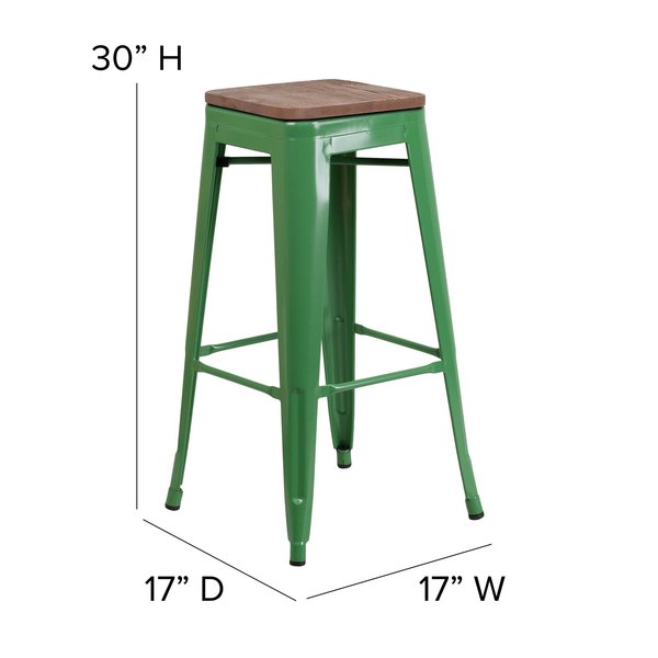 Metal Barstool, 30