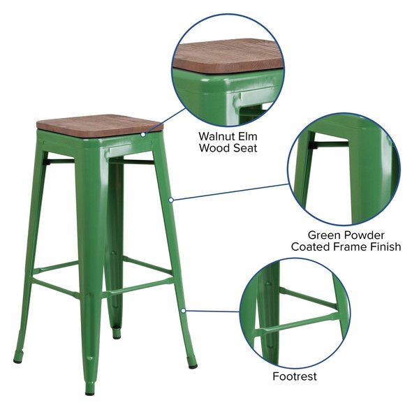 Metal Barstool, 30