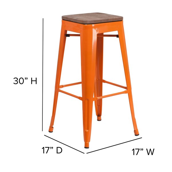 Metal Barstool, 30