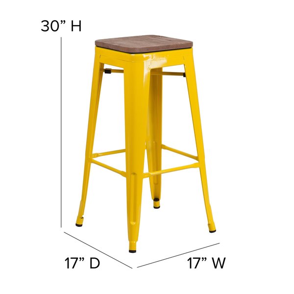 Metal Barstool, 30
