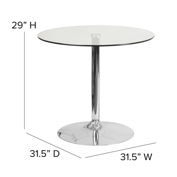 Round Cafe Table, 31.5