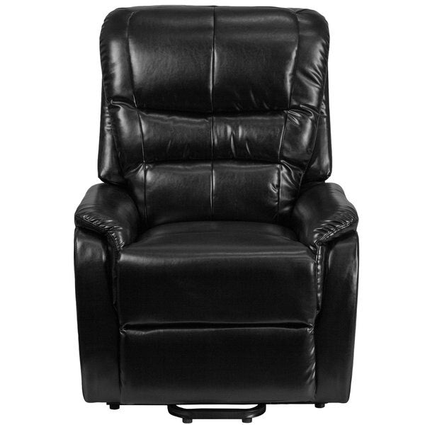 Lift Recliner, Remote Powered, Blk Leather