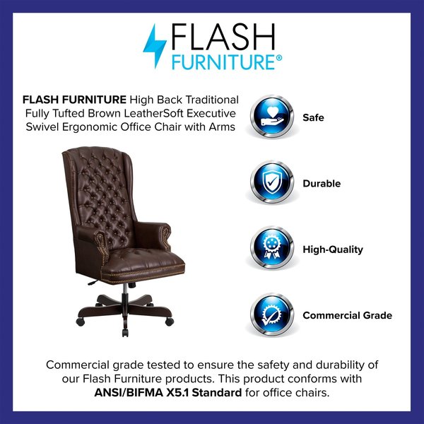 Executive Chair, Leather, 20