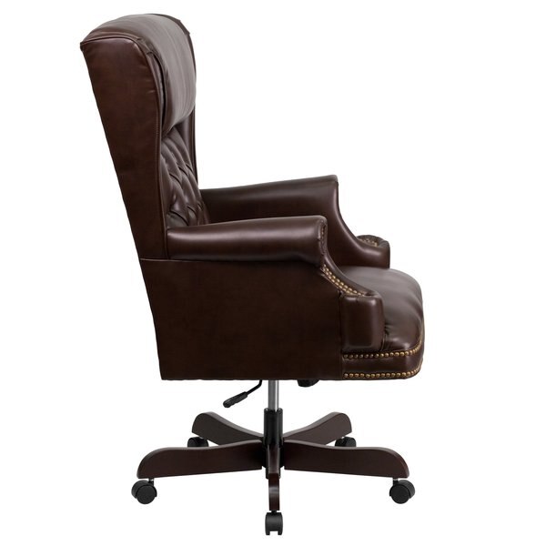 Executive Chair, Leather, 18-1/2